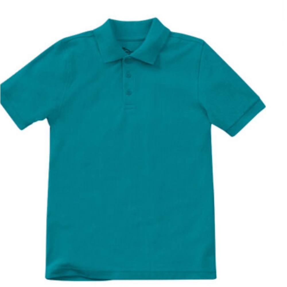 Cherokee Ultimate Polo Teal Shirt Youth Large (12/14)